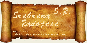 Srebrena Radojčić vizit kartica
